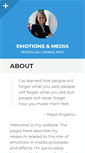 Mobile Screenshot of emotionsandmedia.com